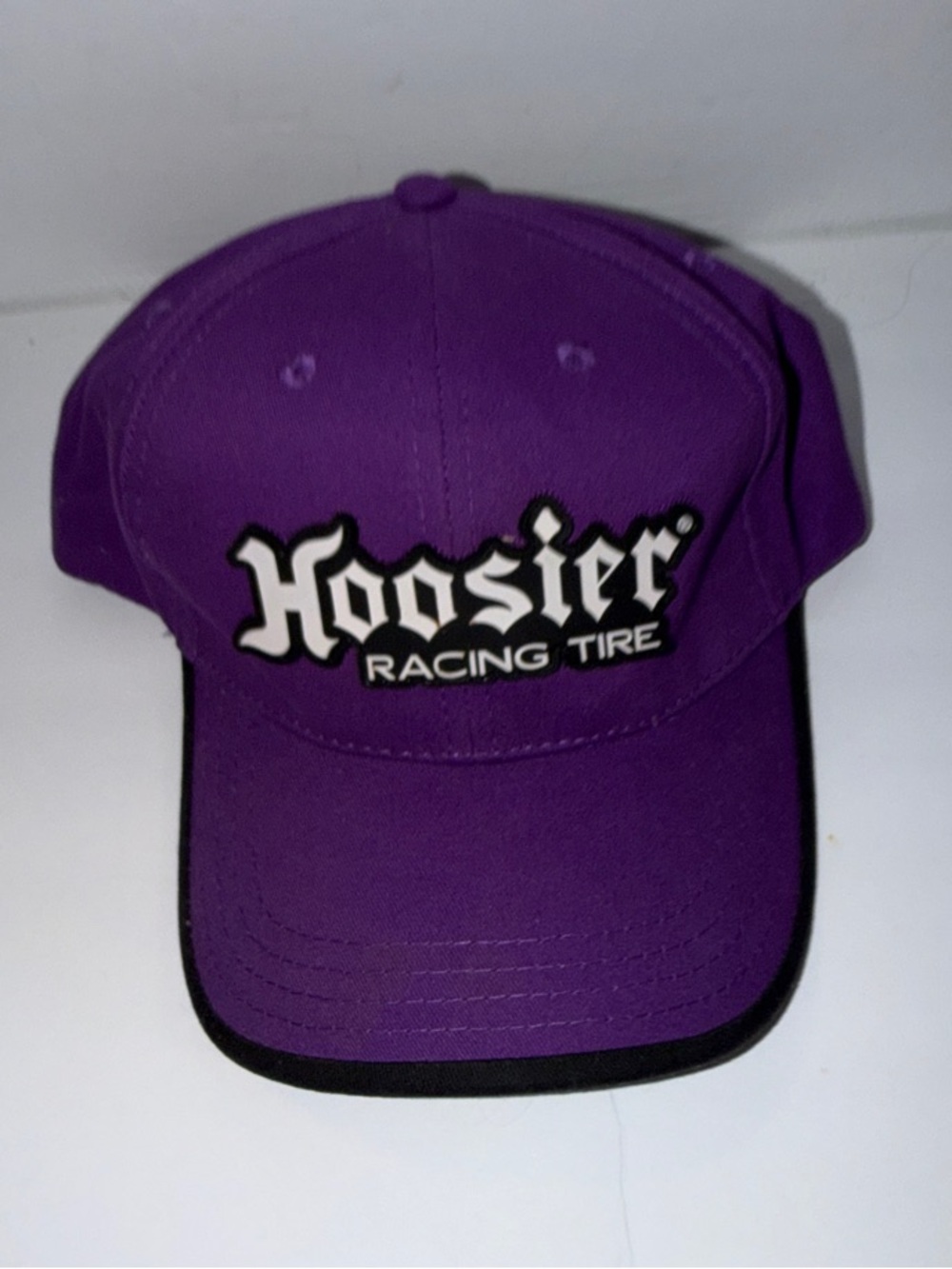 Hoosier Purple Racing Tire Baseball Cap for Men